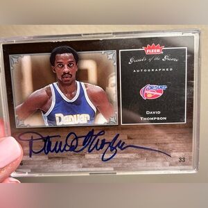 David Thompson 2005-06 Fleer Greats of the Game Autographs #GG-DT